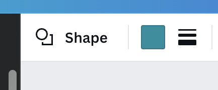 Figure 2.32 – Shape options