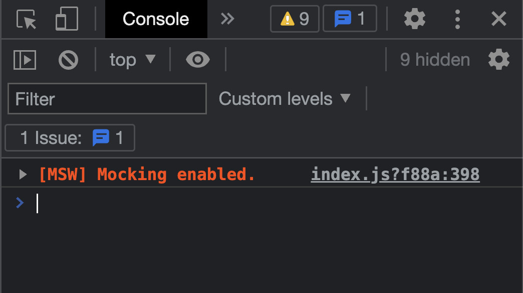 Figure 5.2 – MSW running in our application
