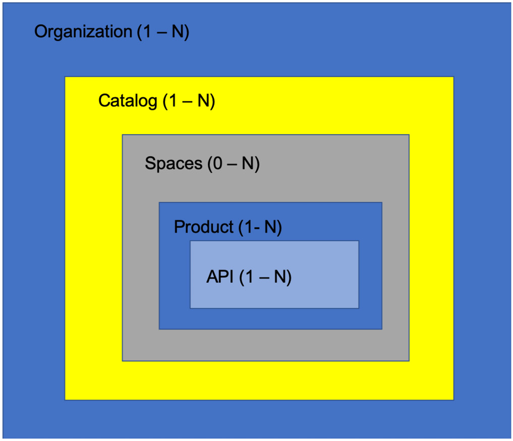 Figure 11.20 – API Connect organization structure
