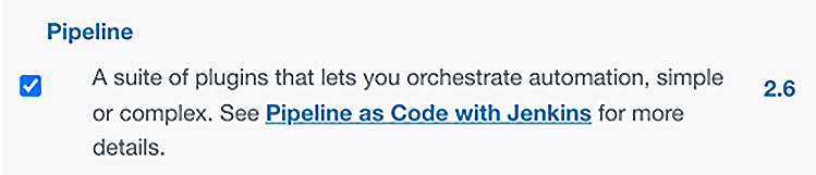 Figure 14.17 – Installing the Pipeline plugin
