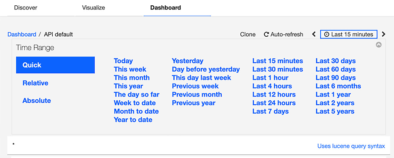 Figure 15.20 – Narrowing collection time
