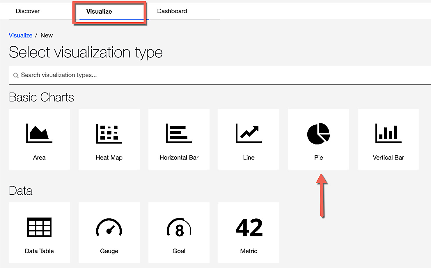 Figure 15.28 – Choosing the Pie visualization type
