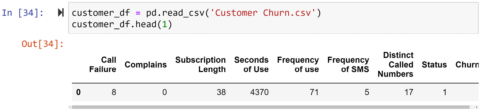 Figure 10.5 – customer_df before level I cleaning 
