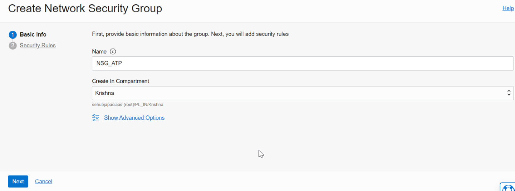 Figure 7.7 – Basic info to create an NSG
