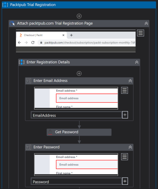 Figure 10.8 – Enter the email address and password
