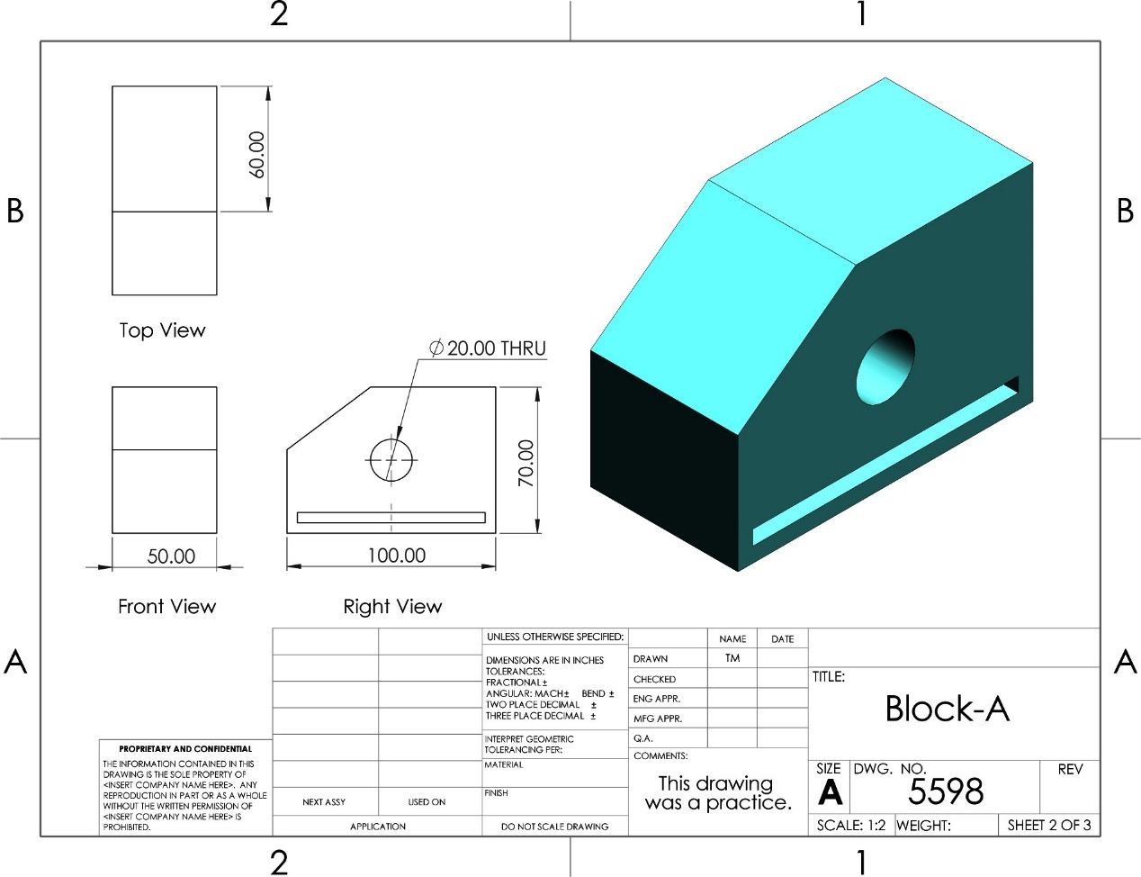 Figure 10.5 – The final drawing we will produce in this chapter
