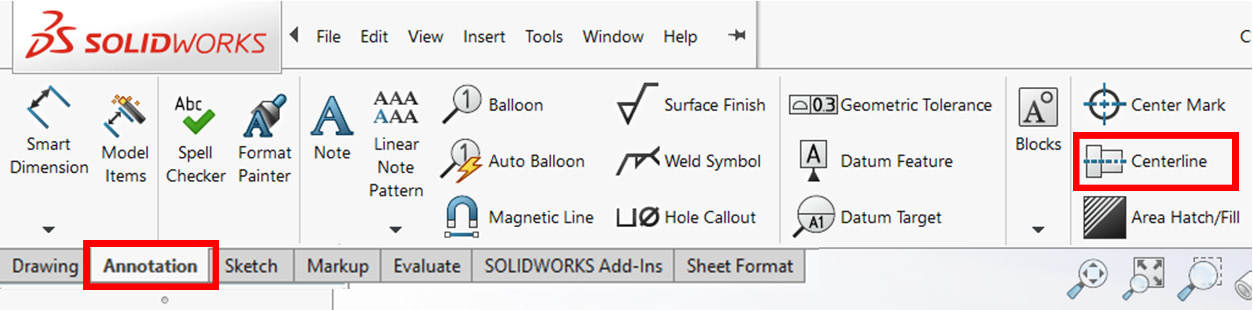 Figure 10.33 – The location of the Centerline option
