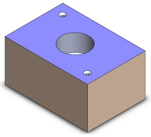 Figure 12.27 – The final 3D model after confirming the holes
