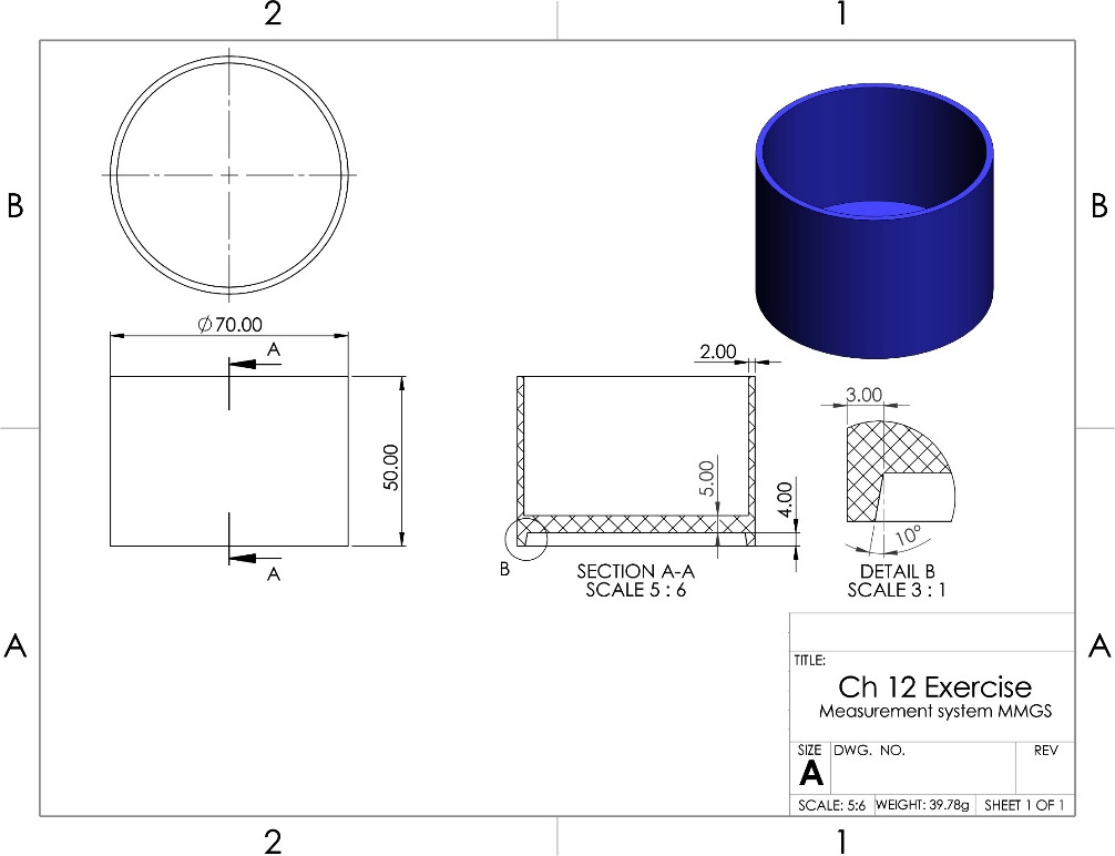 Figure 12.82 – The drawing for Question 3
