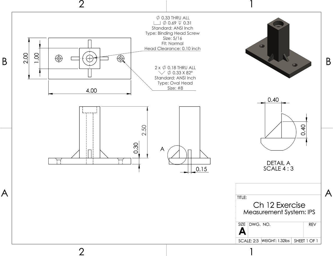 Figure 12.83 – The drawing for Question 4
