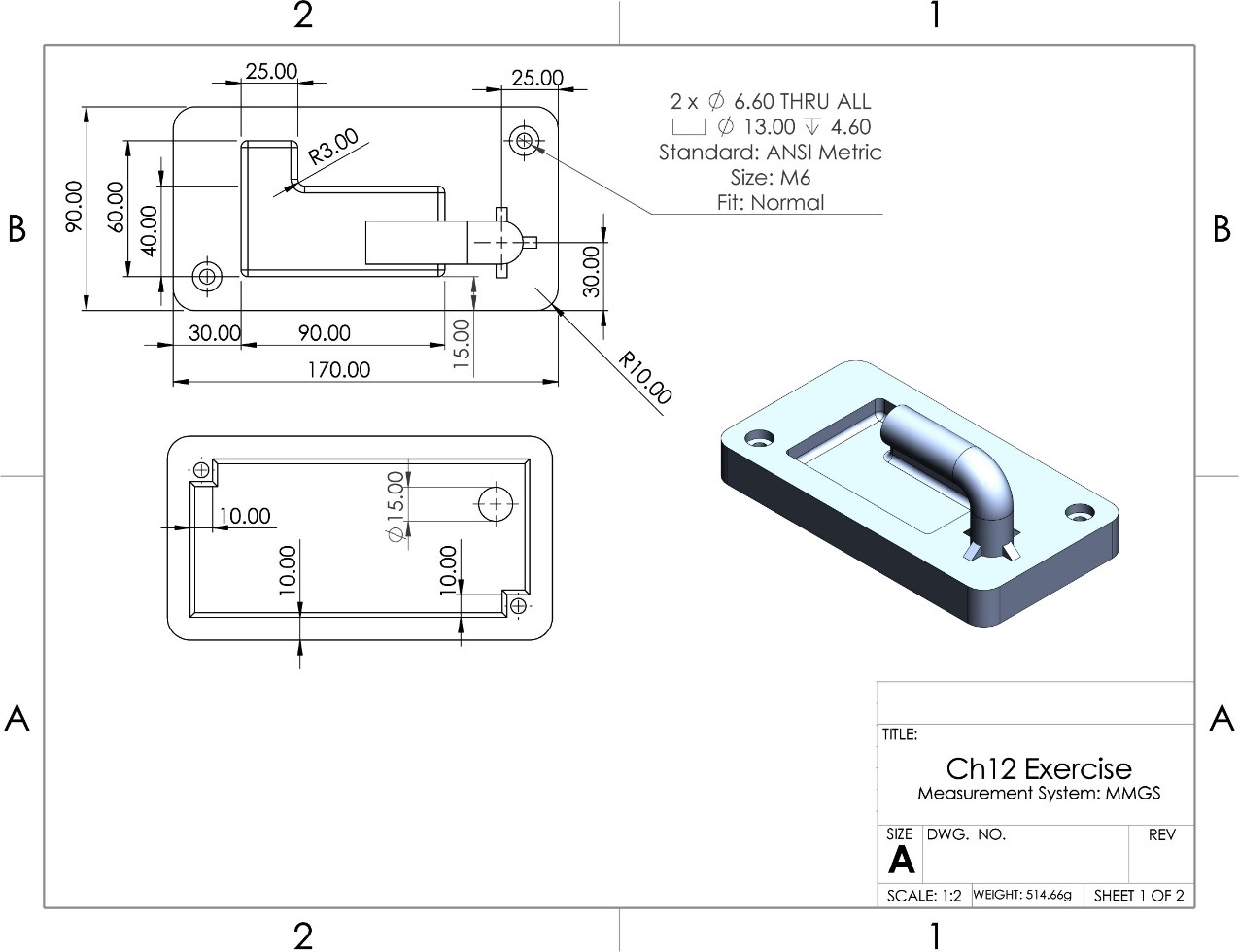 Figure 12.84 – The first drawing for Question 5
