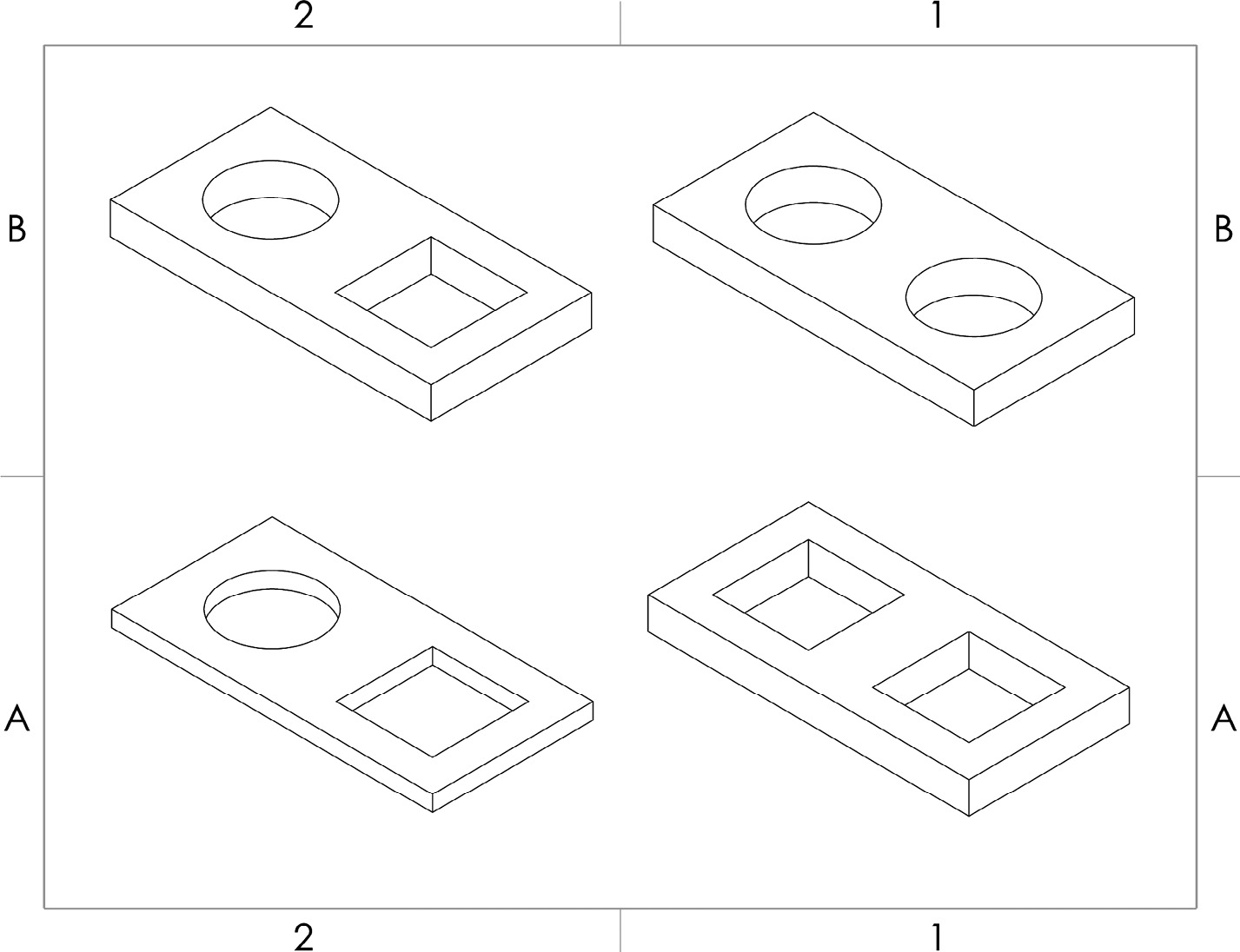 Figure 13.14 – Different configurations of the same object
