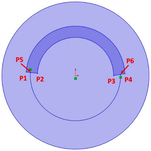 Figure 3.34 – All the sketch entitles required for our shape
