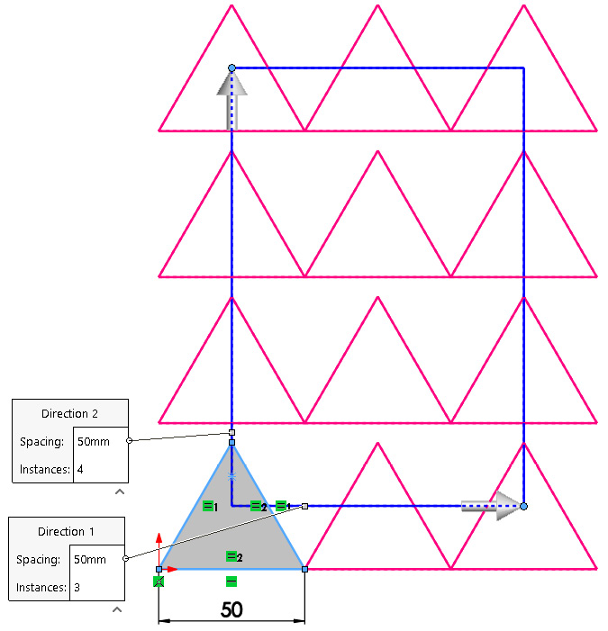 Figure 4.21 – The resulting preview of the pattern 
