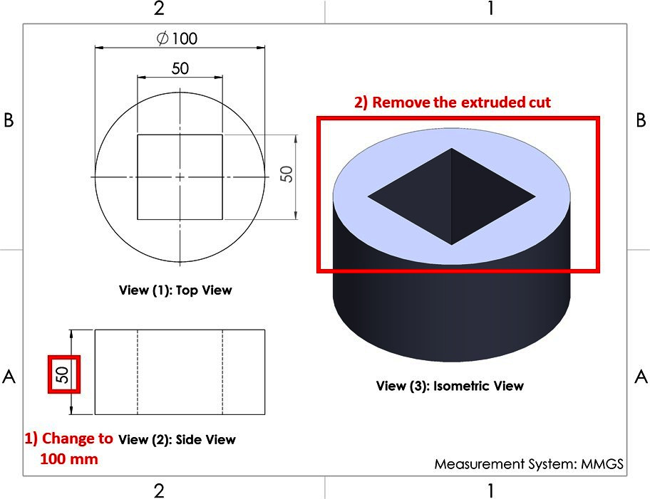 Figure 5.26 – The changes to the model to be applied in this exercise
