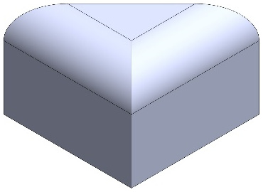 Figure 5.40 – The final 3D model after applying the fillet
