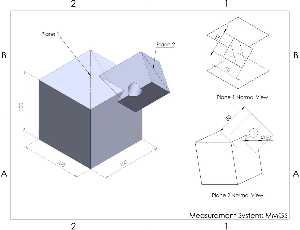 Figure 6.10 – The 3D model we will make in this exercise
