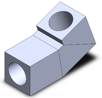 Figure 6.41 – The final 3D model after modifying the path sketch
