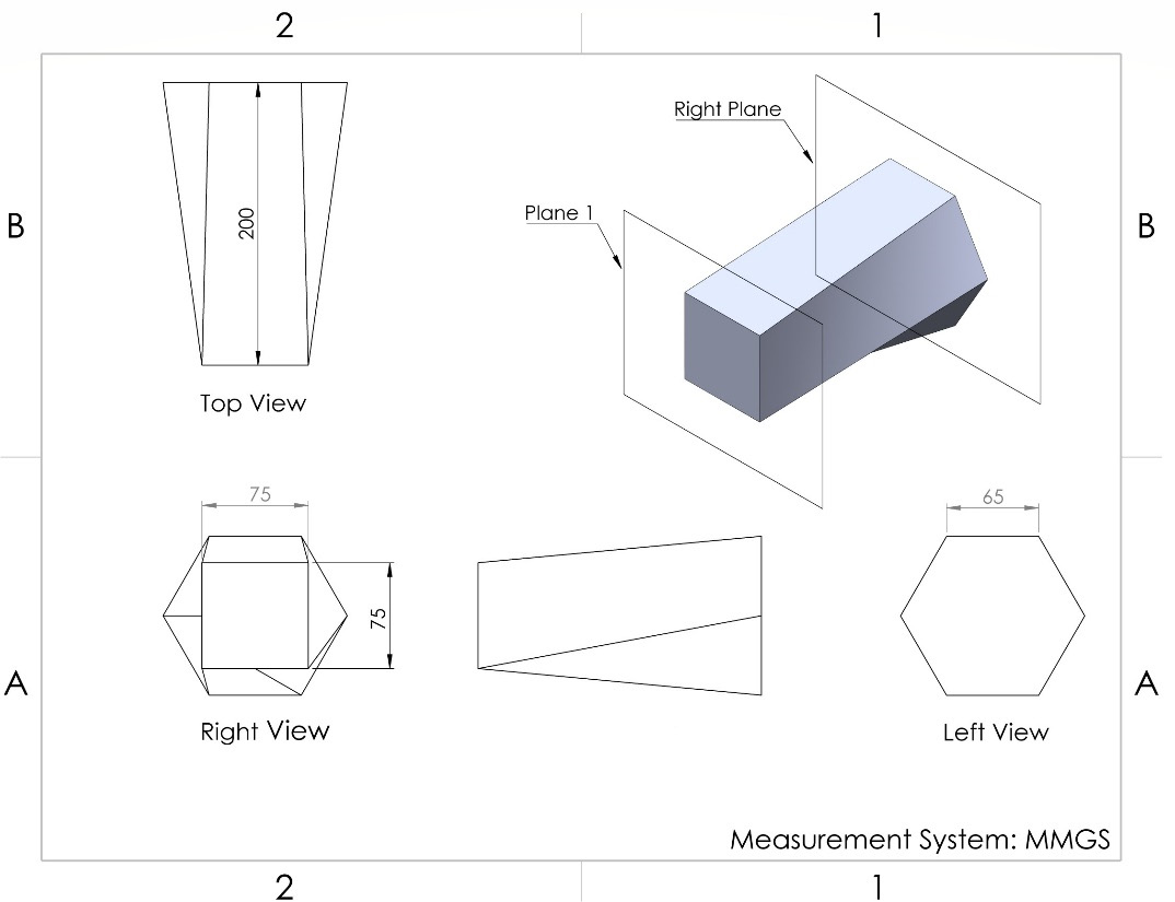 Figure 6.44 – The 3D model we will build in this exercise
