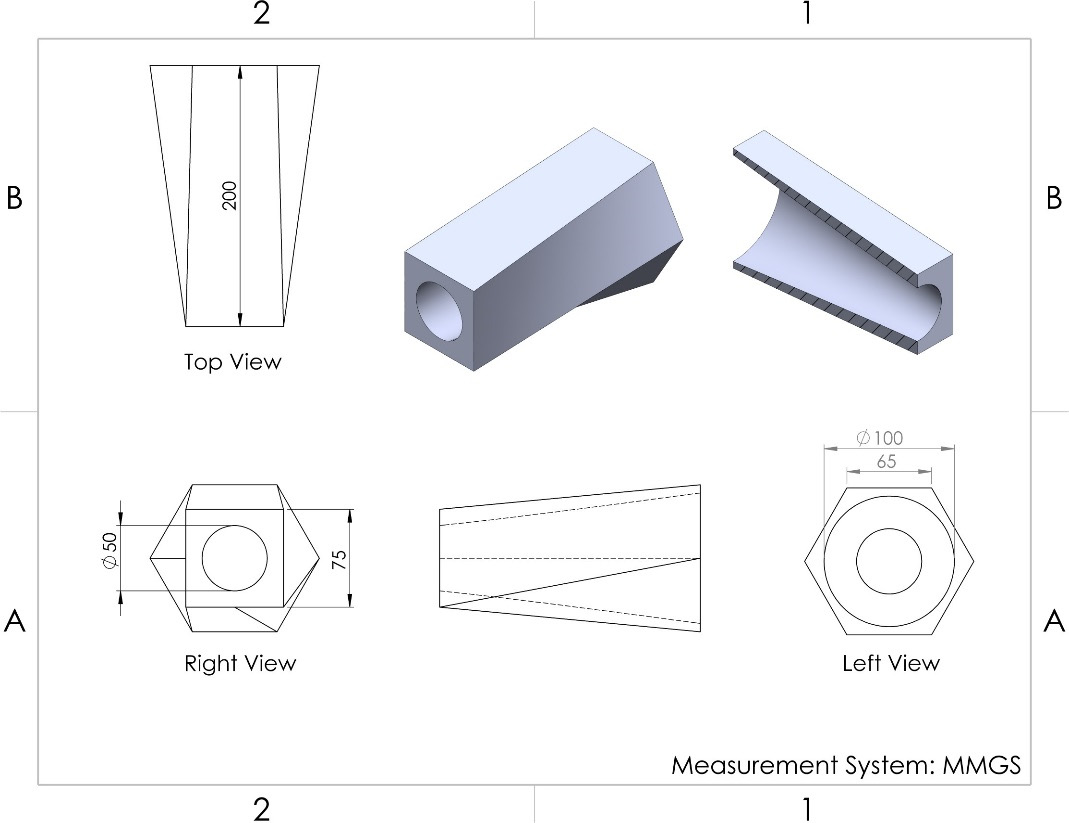 Figure 6.55 – The 3D model we will build in this exercise
