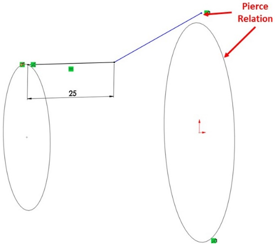 Figure 6.65 – The sketch of the guide curve
