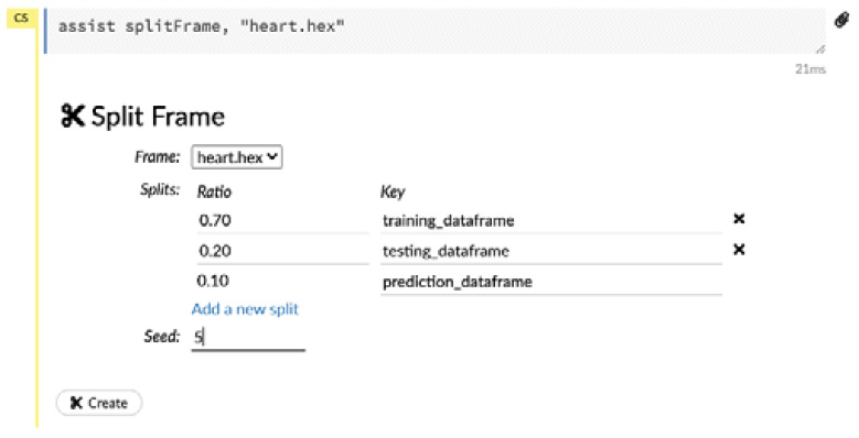 Figure 2.25 – Splitting a dataframe
