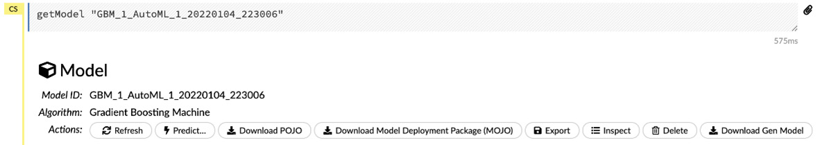 Figure 2.34 – Model information
