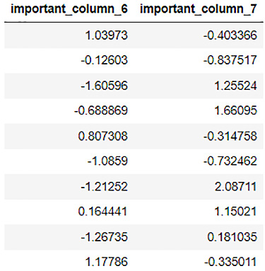 Figure 3.2 – important_dataframe_2 data content
