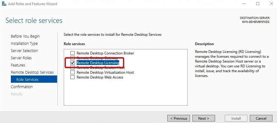 Figure 7.1 – The Add Roles and Features Wizard for the server OS