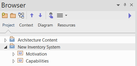 Figure 10.4 – A new sandbox for the inventory system
