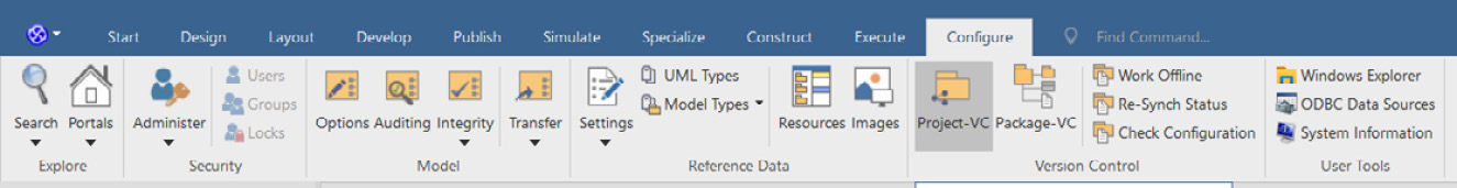 Figure 10.8 – The Sparx Configure tab