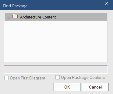 Figure 11.18 – The Find Package dialog
