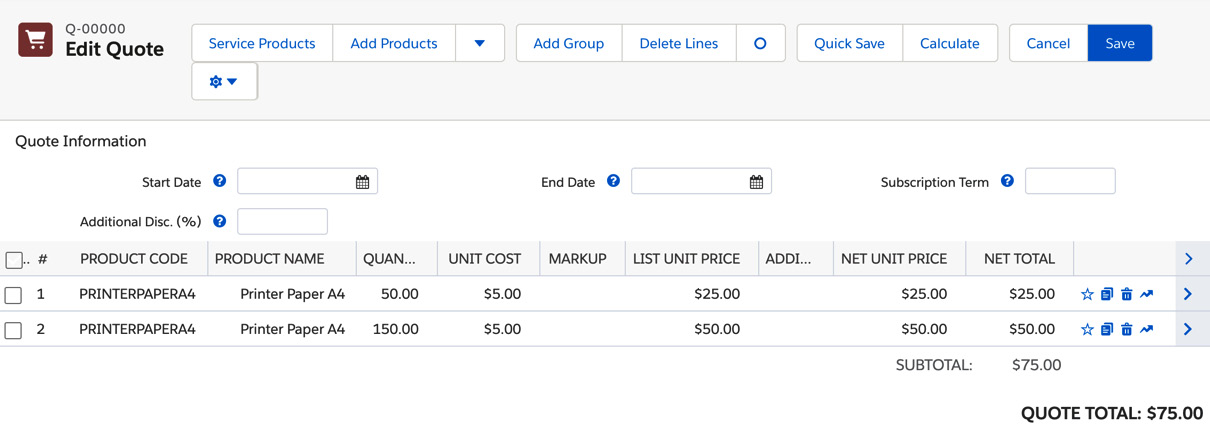 Figure 4.7 – Block Price in QLE
