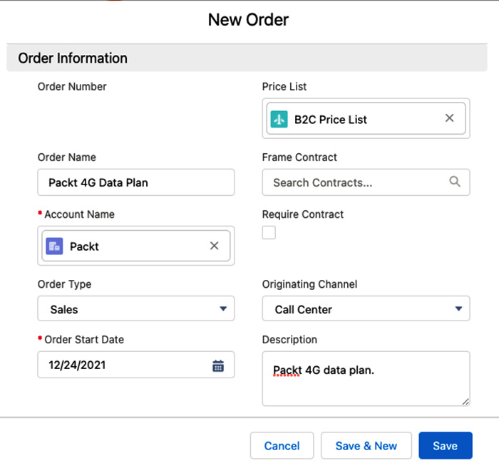 Figure 11.6 – New Order
