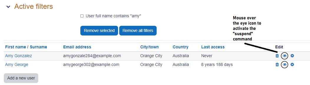 Figure 2.8 – Users and accounts 
