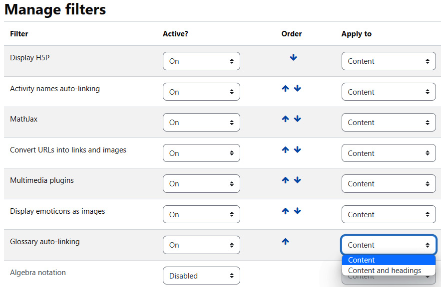 Figure 9.6 – Making sure that auto-linking is enabled within the site home page settings
