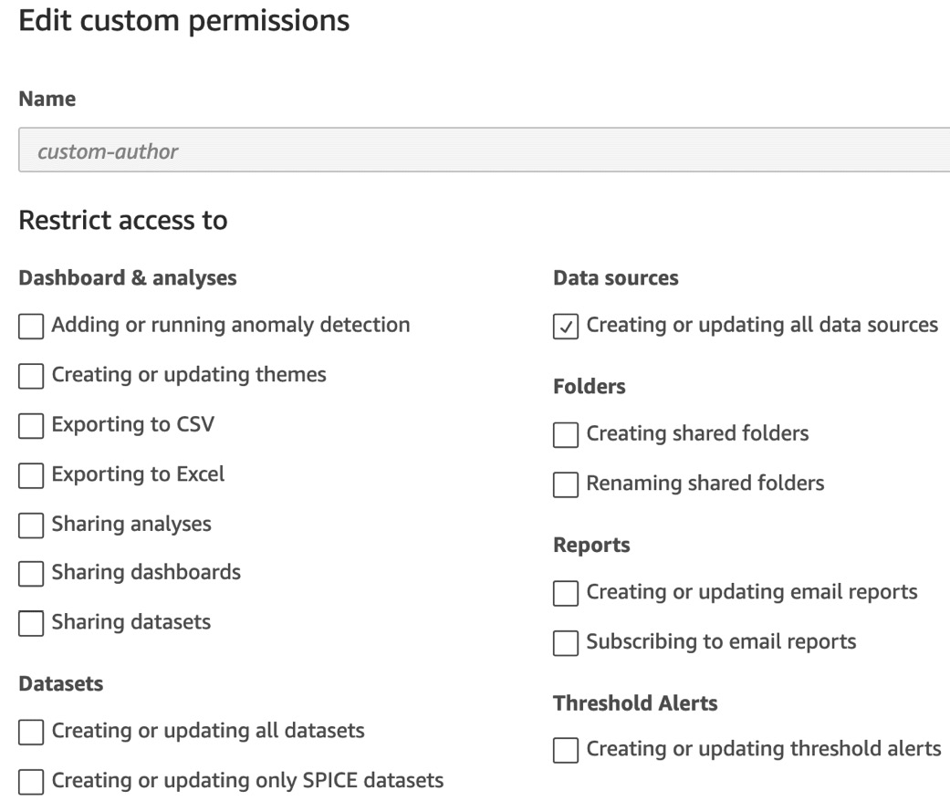 Figure 9.4 – Editing custom permissions
