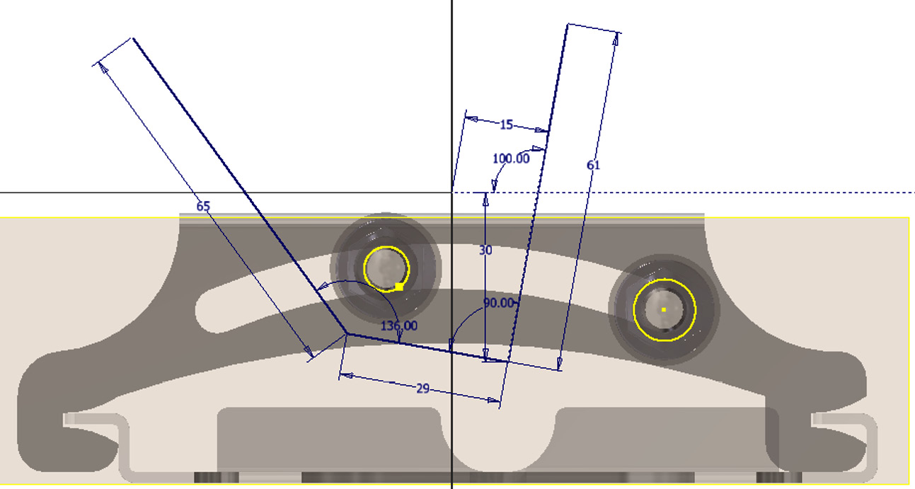 Figure 12.51: First sketch lines to generate
