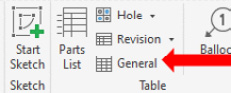 Figure 12.74: General table command
