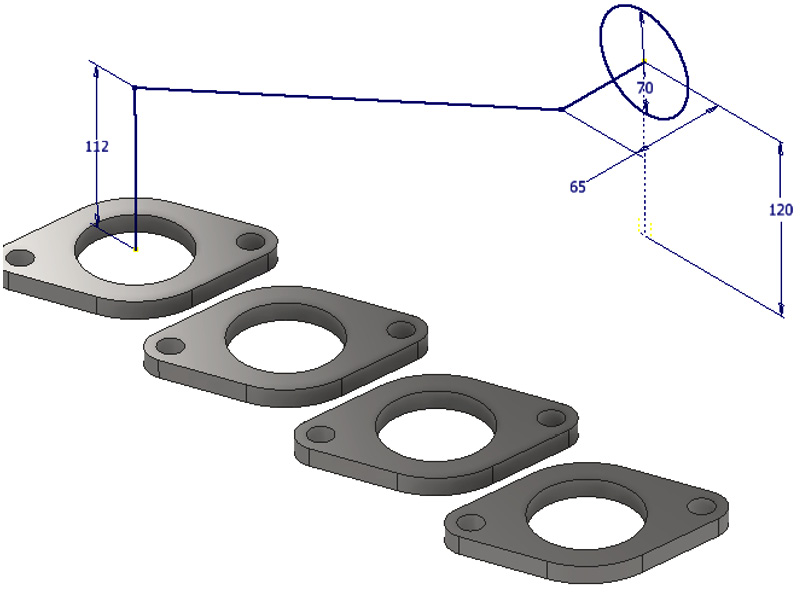 Figure 4.36: Additional 3D sketch lines to create
