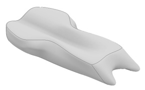 Figure 4.98: Completed form transformed into a solid body model
