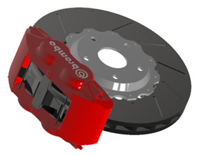 Figure 6.1: The completed brake assembly
