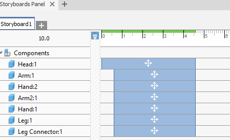 Figure 9.40: Edits to the animation blocks
