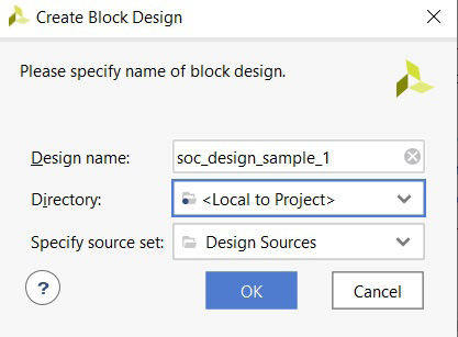 Figure 2.4 – Launching the Vivado IP Integrator
