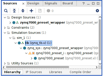 Figure 7.50 – Opening the ETS SoC project simulation test bench
