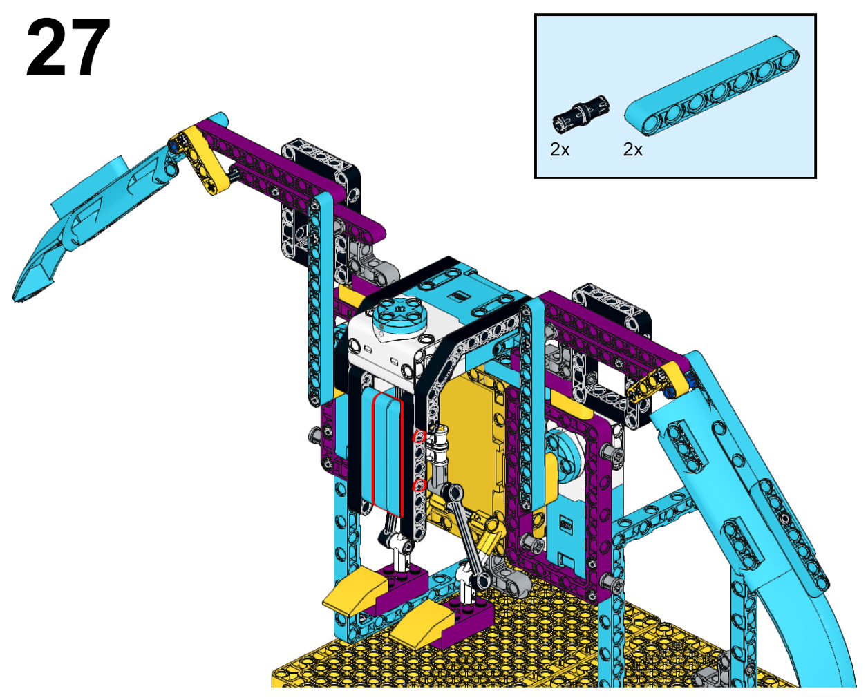 Figure 4.28 – Completing the body of the bird
