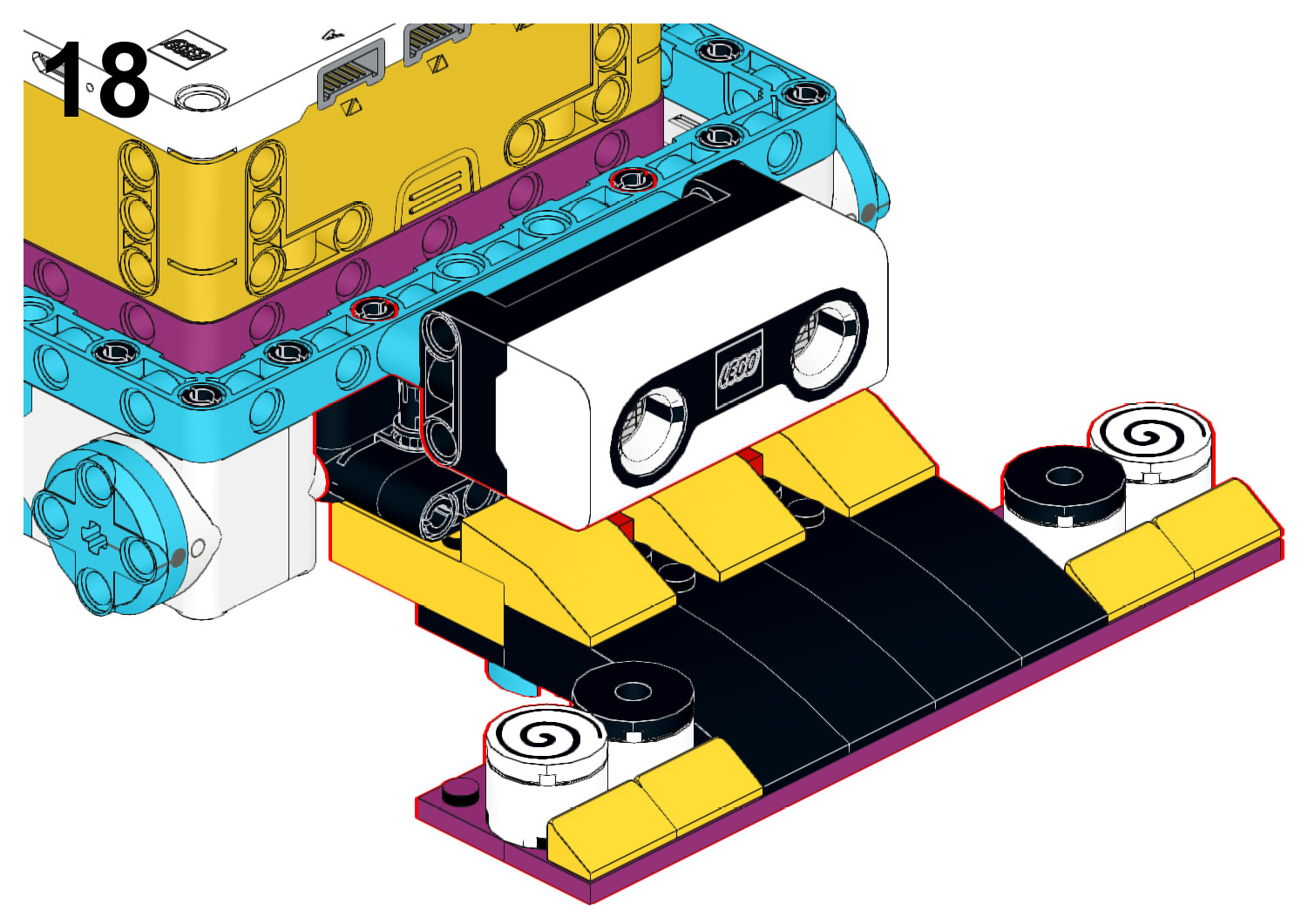 Figure 5.19 – Adding to the main body frame
