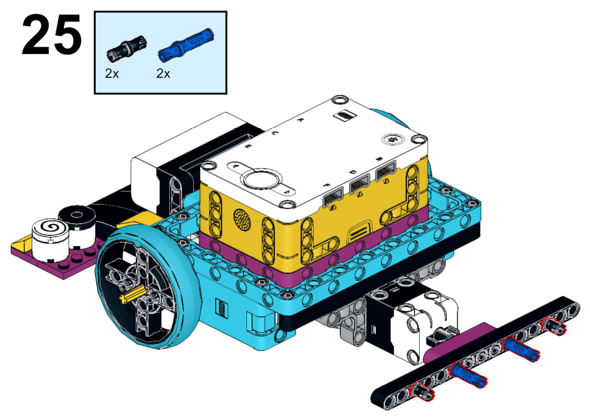 Figure 5.26 – Adding the connector pins
