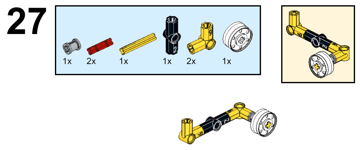 Figure 5.28 – Mirroring the build for the other side
