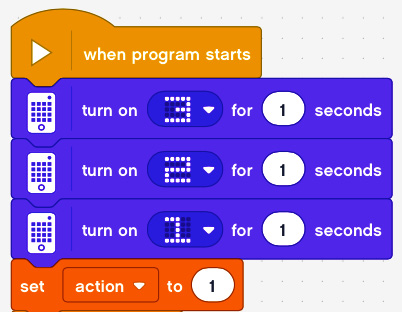 Figure 5.44 – The first five code blocks for this code stack
